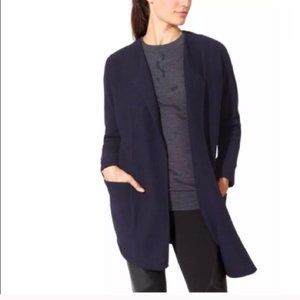 Athleta Navy Blue Chill Chaser Cardigan Size Small